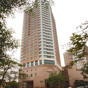 Facade of Somerset Grand Hanoi