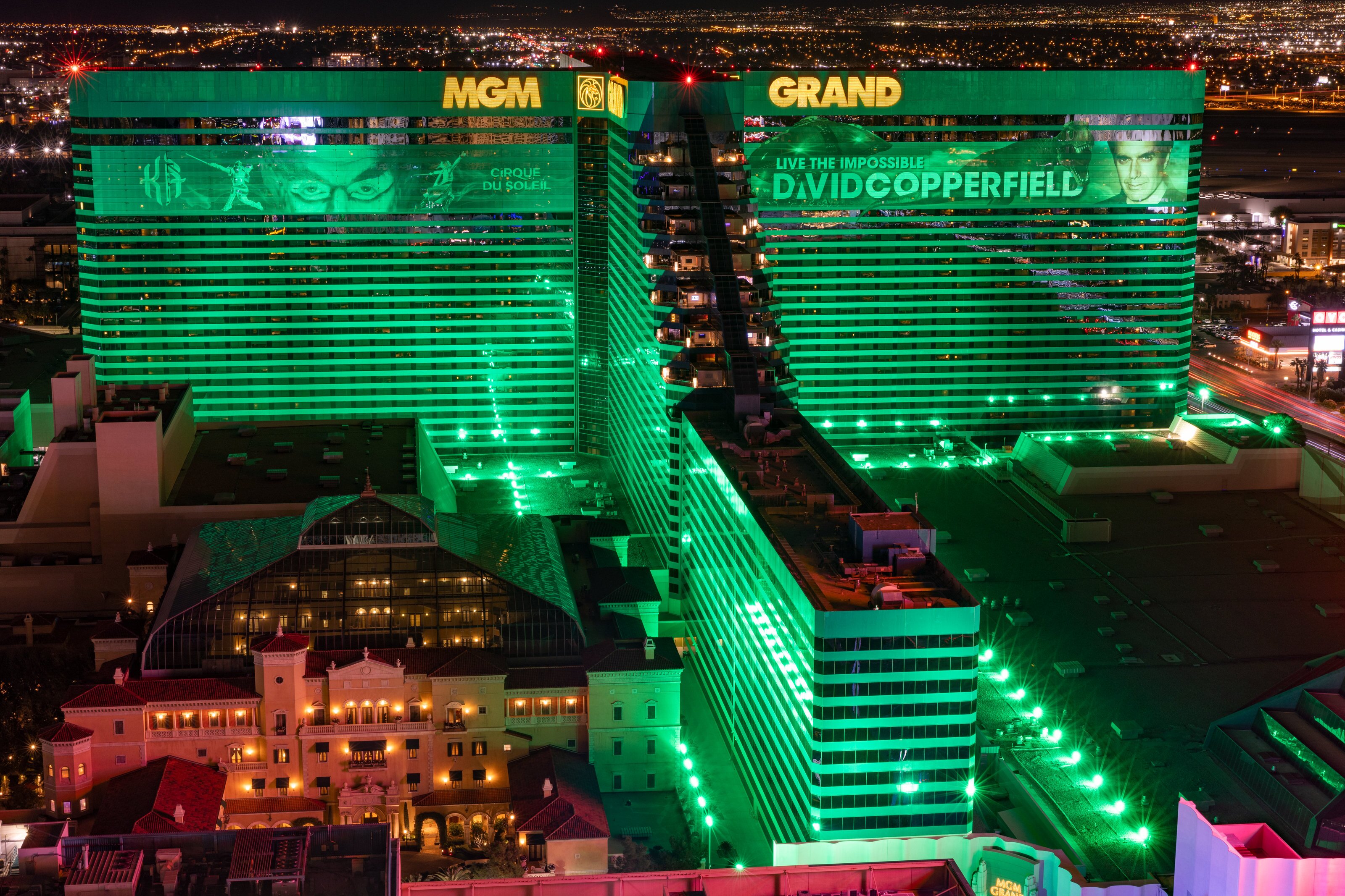 MGM GRAND Updated 2024 Prices Reviews   Mgm Grand Exterior Evening 