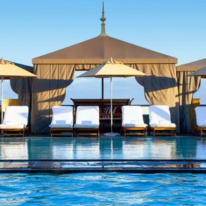 Pool cabanas