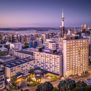 Cordis, Auckland - Exterior at dusk
