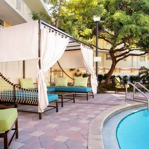 Poolside Cabanas