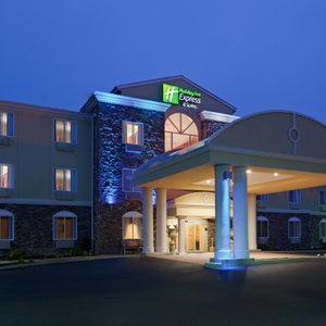 Hotel Exterior at Night