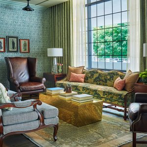 Lobby seating area