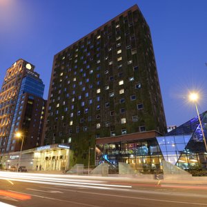 Hotel Exterior at night