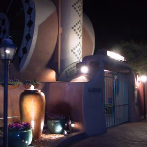 Front Entrance at Night