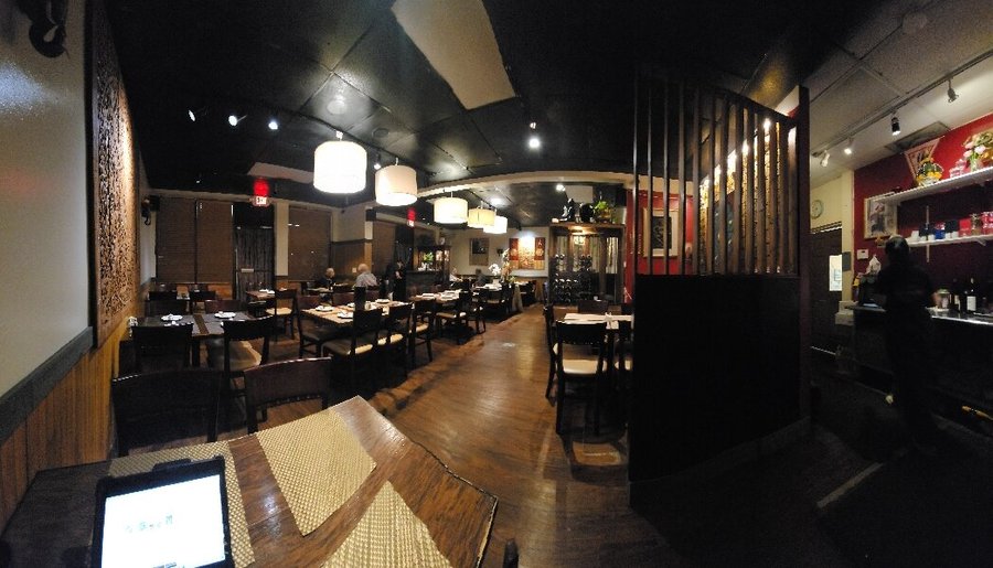 Duck curry and dining room
