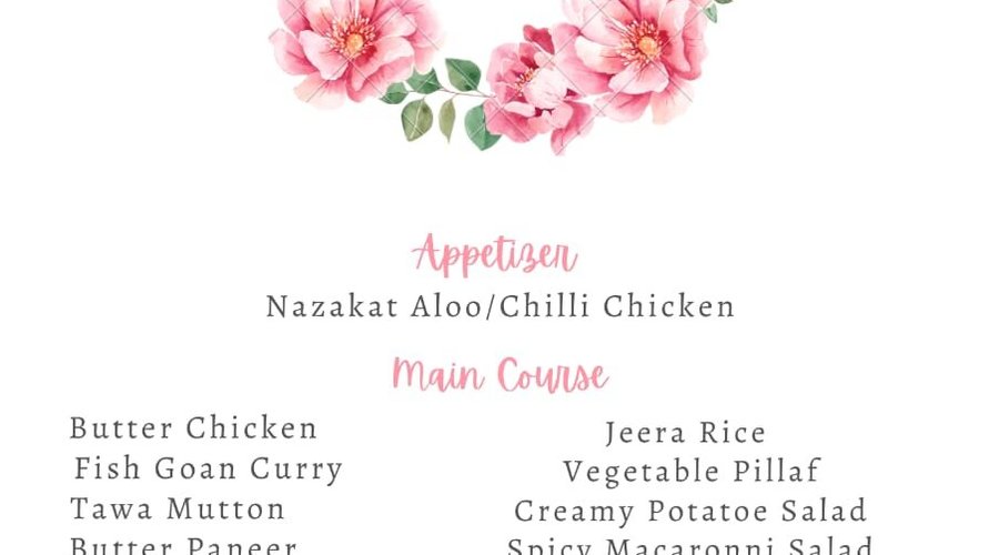 Mother's Day Special at The Chimney!! Special Menu