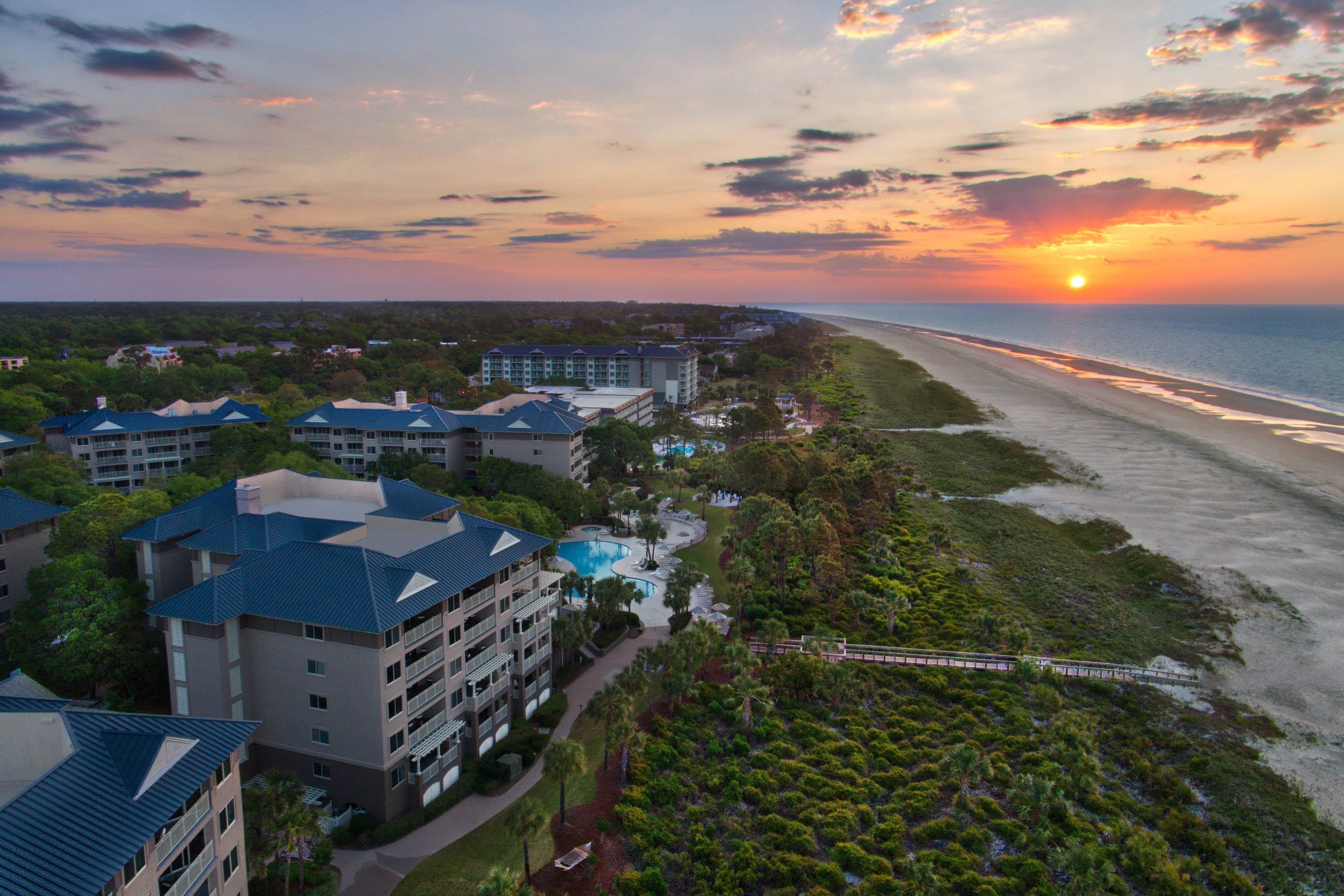 MARRIOTT S GRANDE OCEAN Hilton Head SC Foto S Reviews En   Aerial View 