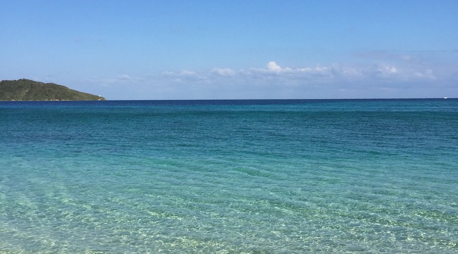 イダの浜の景色。