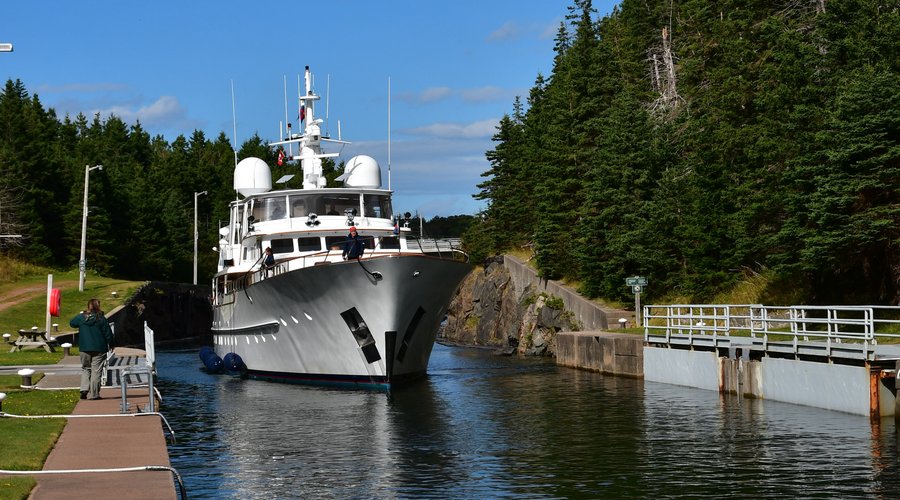 Versassen van een boot