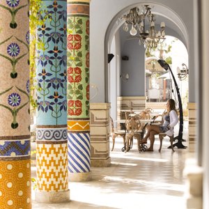 La Maison Bleue Interior