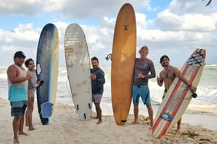 playa del carmen surfing lessons