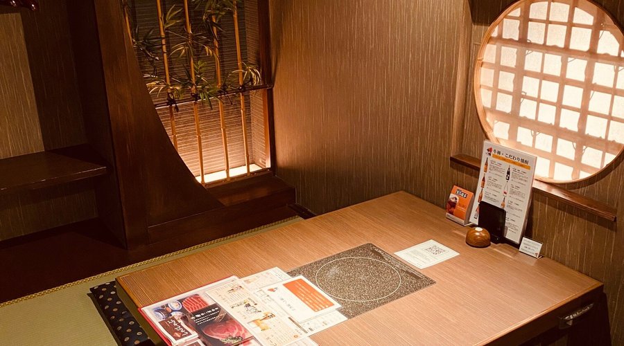 掘りごたつのお部屋もご用意しております。
