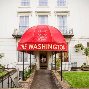 The Washington Hotel entrance