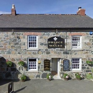 Front of pub