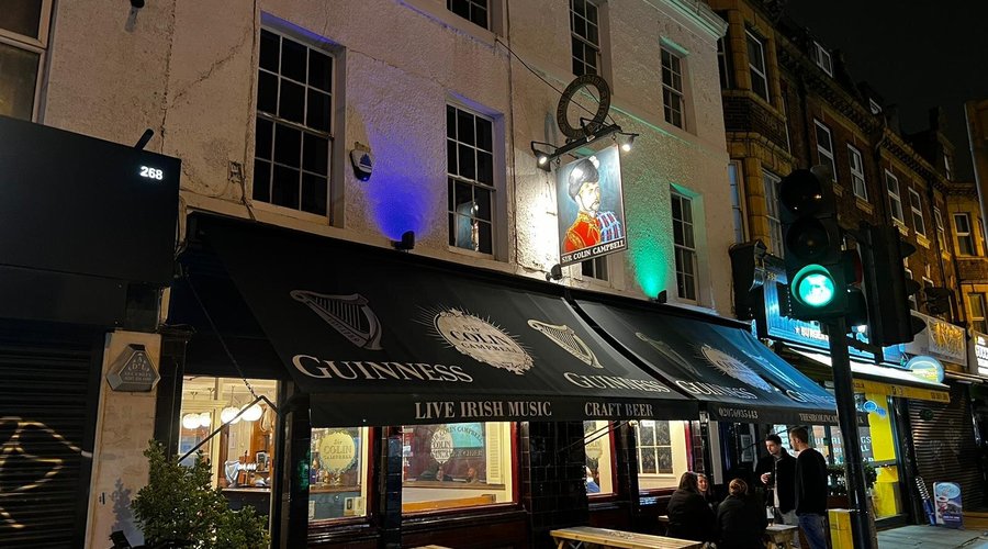 The all new Sir CC at night