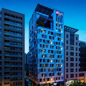 Hotel Exterior Night View