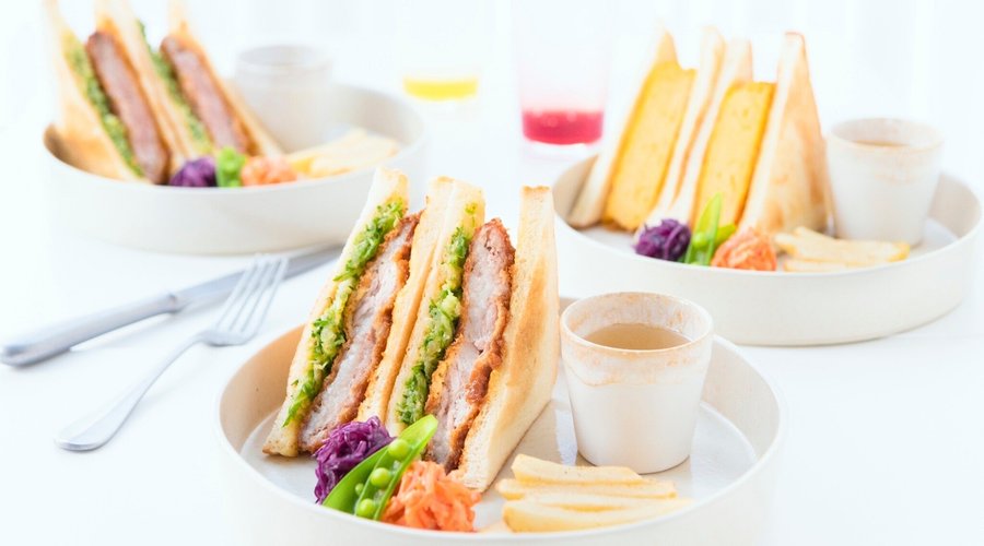 厚切りリブロースカツサンド