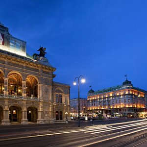Exterior with Vienna State Opera