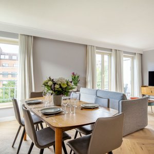Two-Bedroom Duplex Apartment - Dining Area