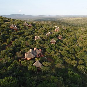 Thanda Safari Lodge Aerial