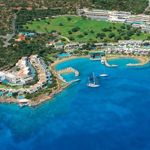 Porto Elounda Aerial View