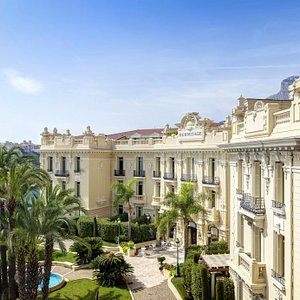 Facade at Hôtel Hermitage Monte-Carlo