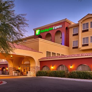 Welcome to the Holiday Inn Express, Mesquite, Nevada.
