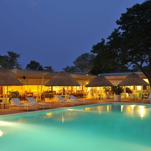 Swimming pool area