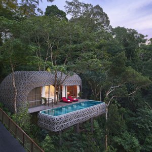 Birds Nest Pool Villa Exterior