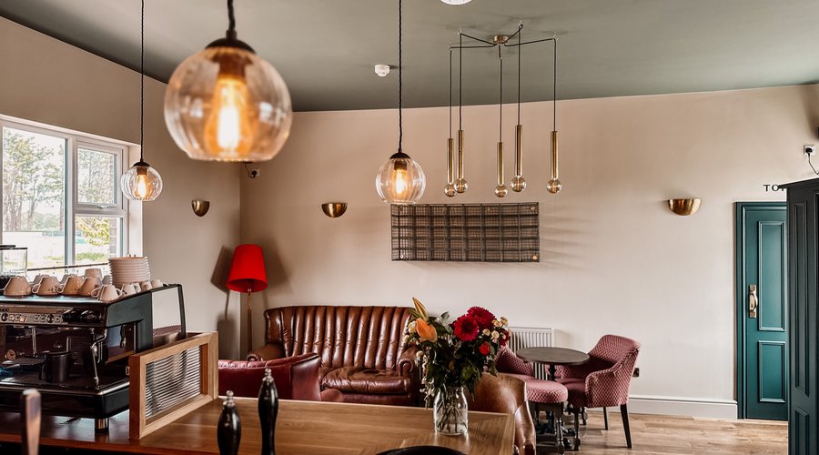 Warm lighting for a cosy atmosphere 