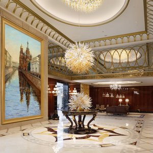 LOTTEHotel St Petersburg Lobby