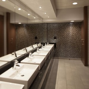 Washrooms are available on our Mezzanine floor