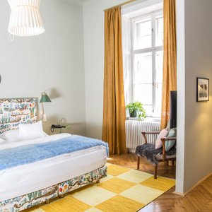 Josef Frank Suite Bedroom