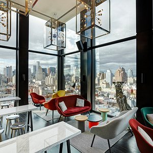 New York rooftop bar from citizenM