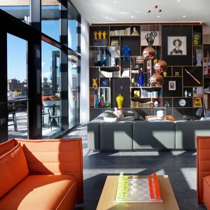 Boston North Station-living room
