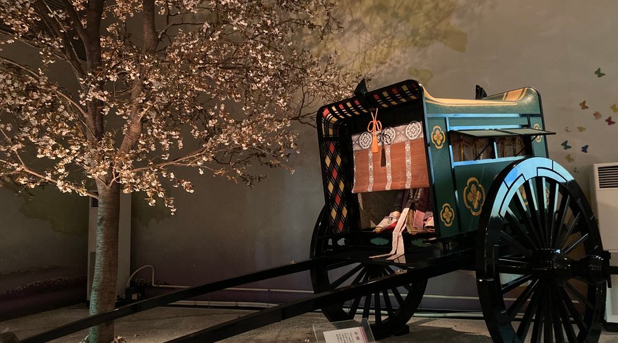 実物大の牛車