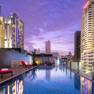 outdoor Pool evening