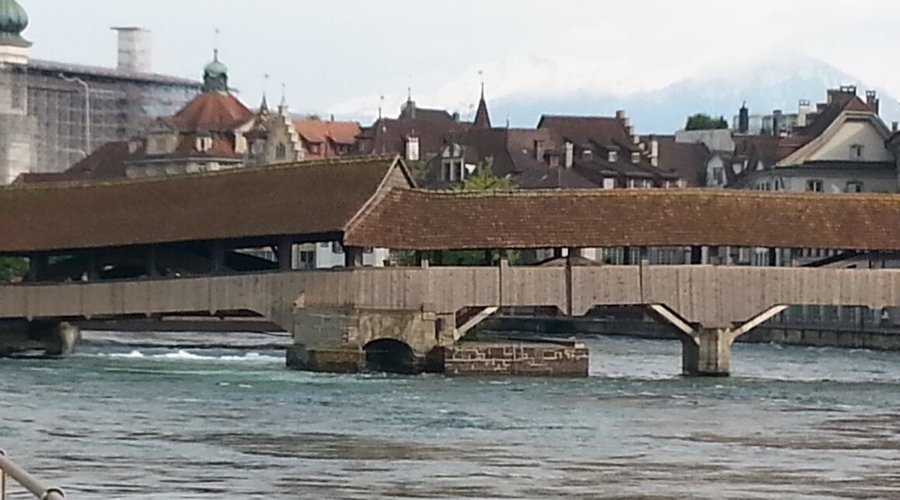 Spreuer Bridge, Lucerne. 22/05/2015.