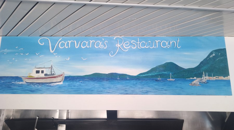 Varvara's restaurant, delicious sea food!