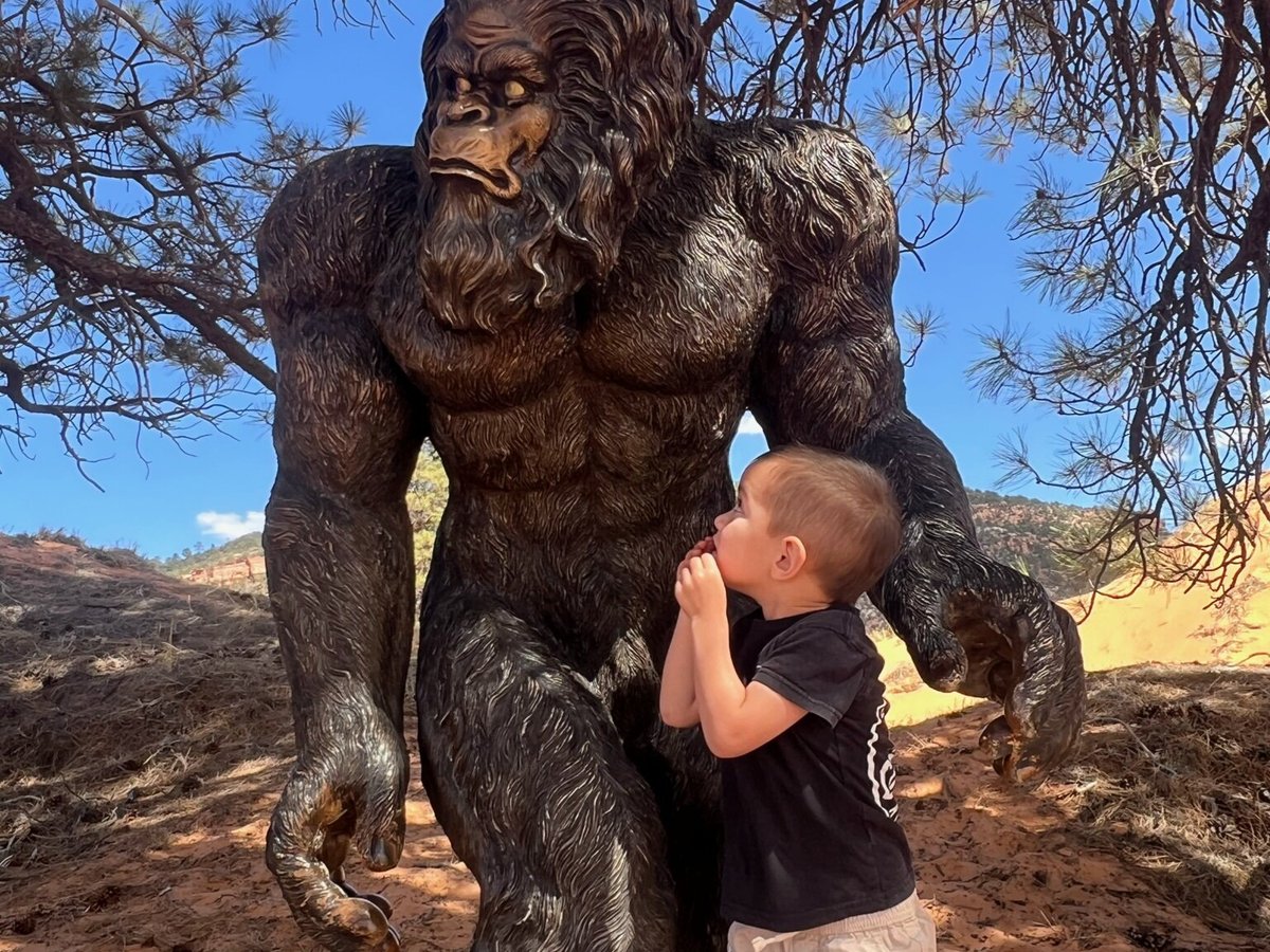 Find Bigfoot at Coral Pink Sand Dunes