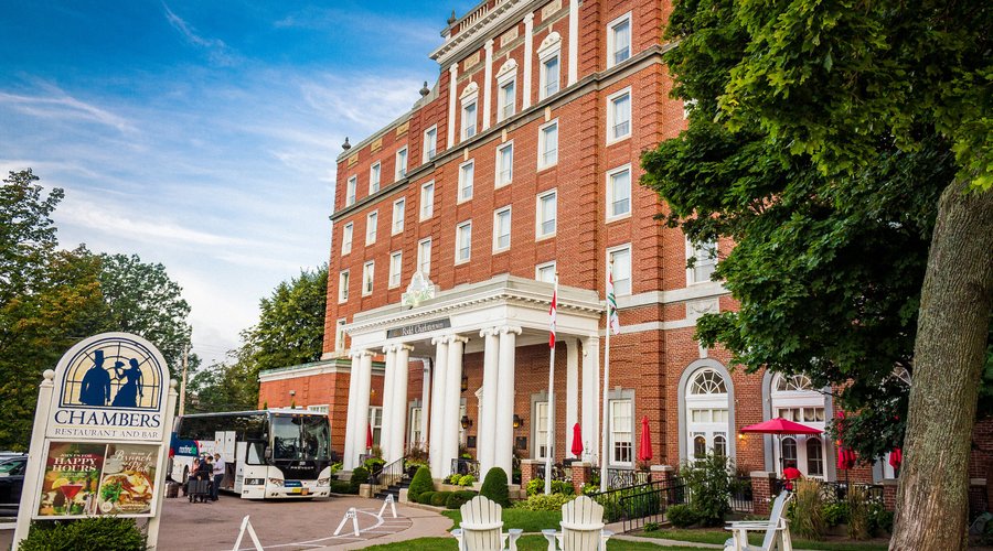 Hotel entrance
