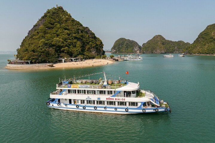 2024 Best Price Halong Bay Full-Day Trip,Cave,Titop,Kayak By Transfer