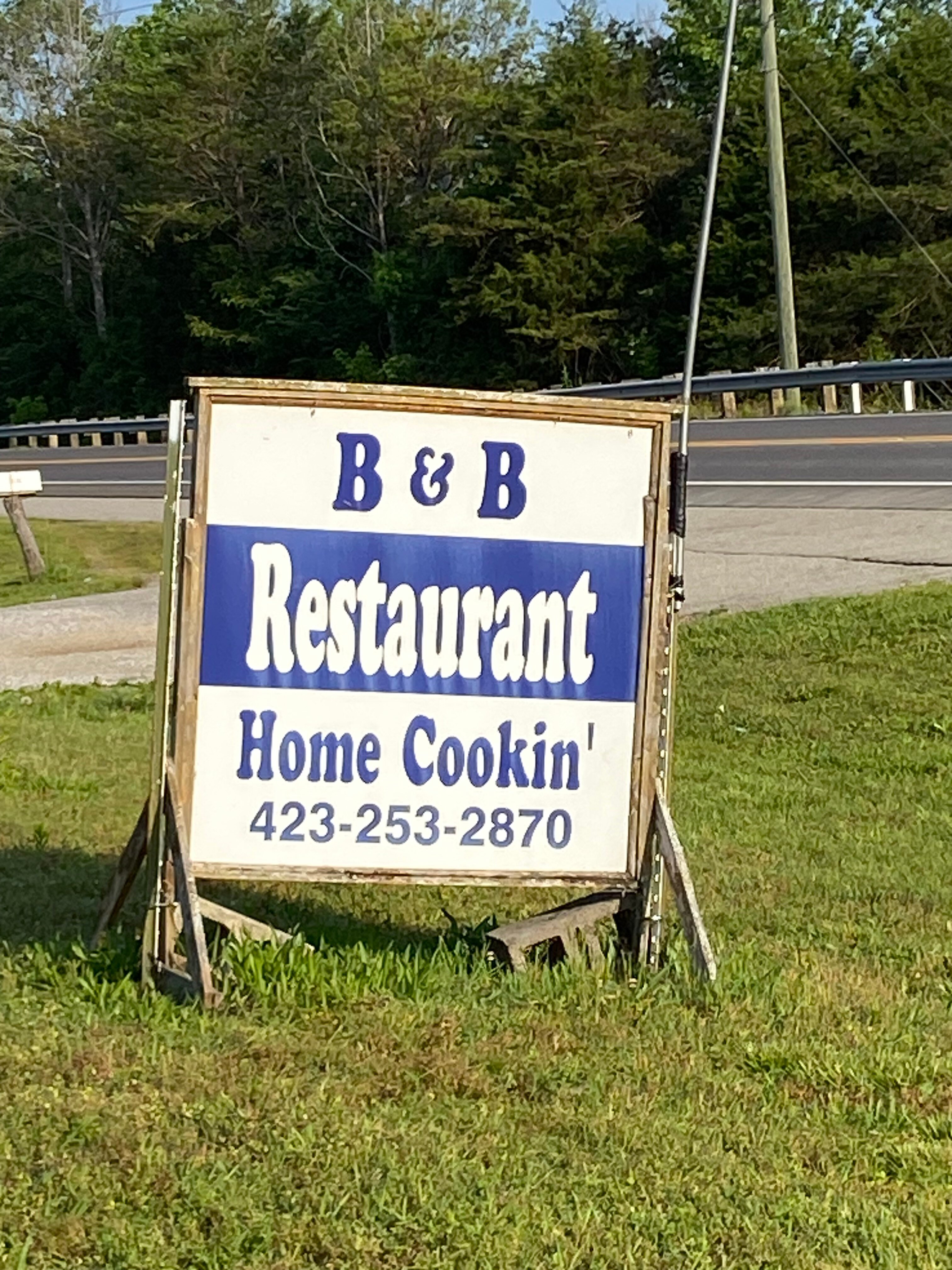 B & B RESTAURANT, Tellico Plains - Restaurant Reviews, Photos & Phone ...