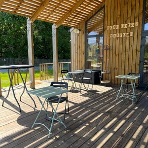 Terrasse de la salle polyvalente