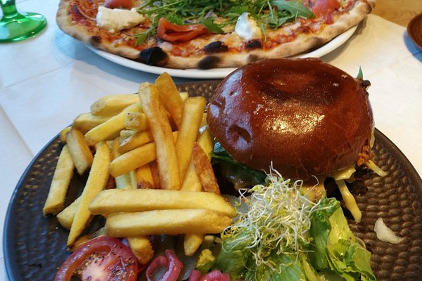 The flank steak burger - Picture of Kuja Bar & Bistro, Helsinki -  Tripadvisor