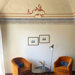 Superior room living area