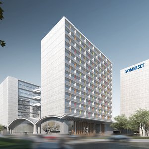 Artist Impression-Facade of Somerset Daxing Beijing