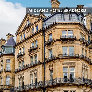 The Midland Hotel Bradford is a stunning building, rich with history and magnificent architecture. This is an opulent building perfect for your stay, furnished with grand high ceilings, glittering chandeliers and ornate plasterwork that is only rivalled by hotels in London.
