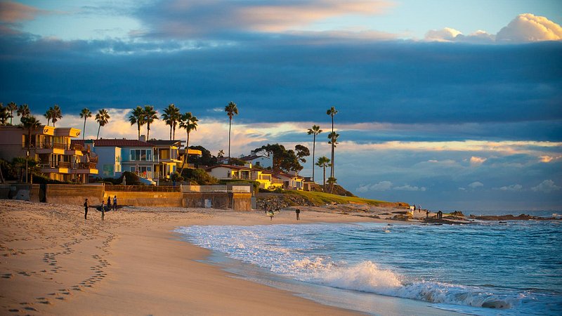 Marine Street Beach in San Diego, CA